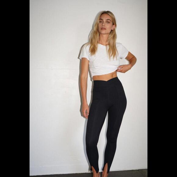 LNA Ashlyn Brushed Spandex Legging black size M NWT $145 msrp - Picture 5 of 10